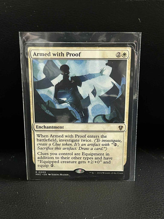 Armed with Proof Commander: Murders at Karlov Manor Magic: the Gathering Lightly