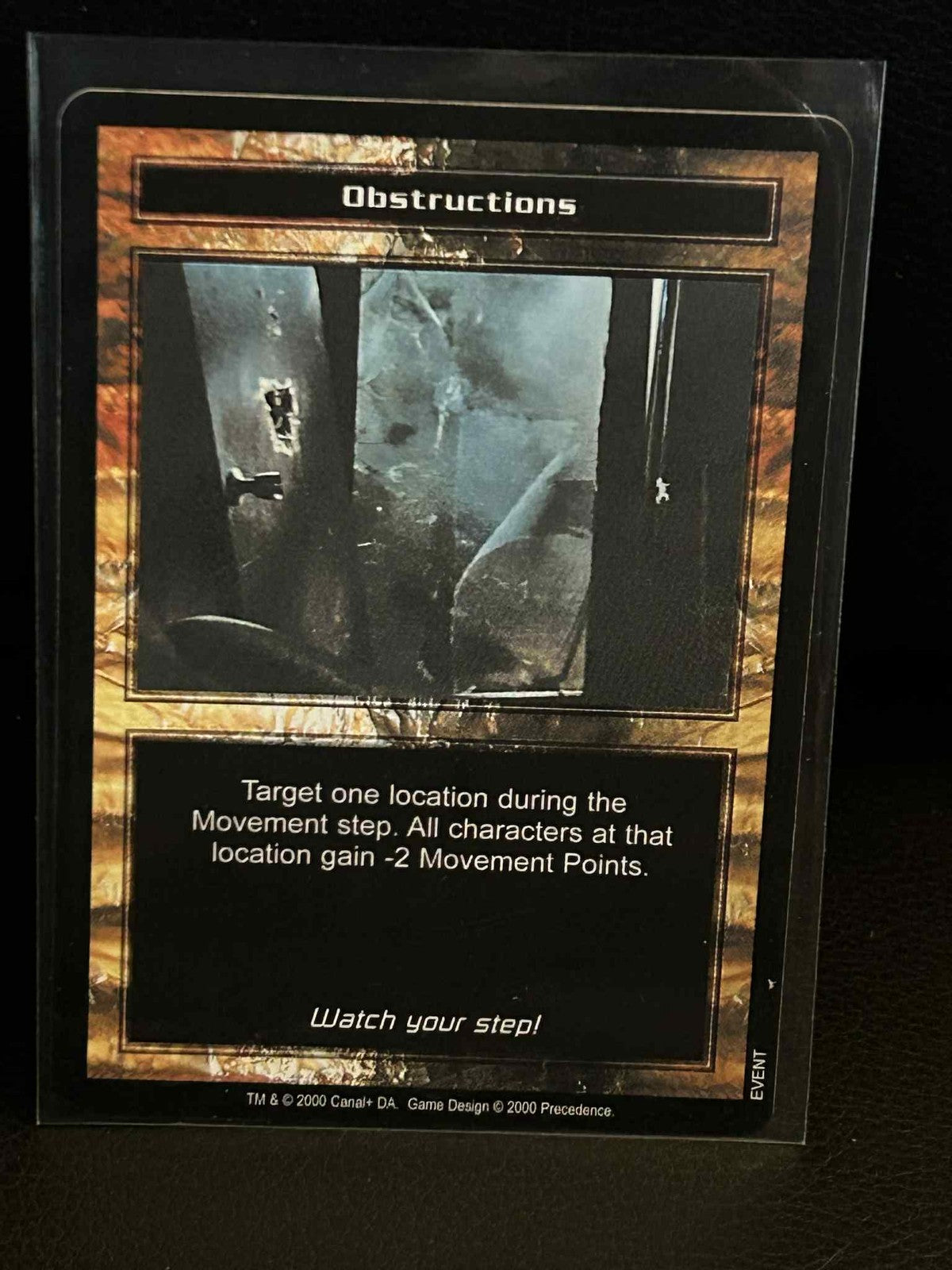 Obstructions Base Set Terminator Light Play Trading Card