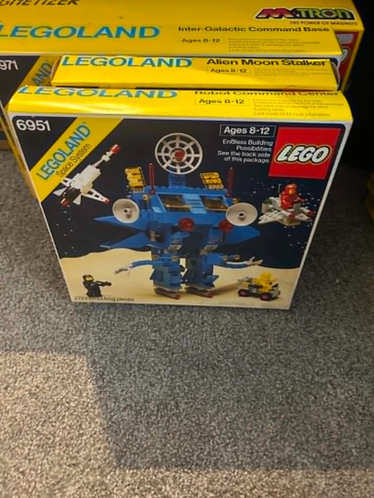 LEGO LEGOLAND: Robot Command Center (6951) Complete Set w/ Box and Instructions