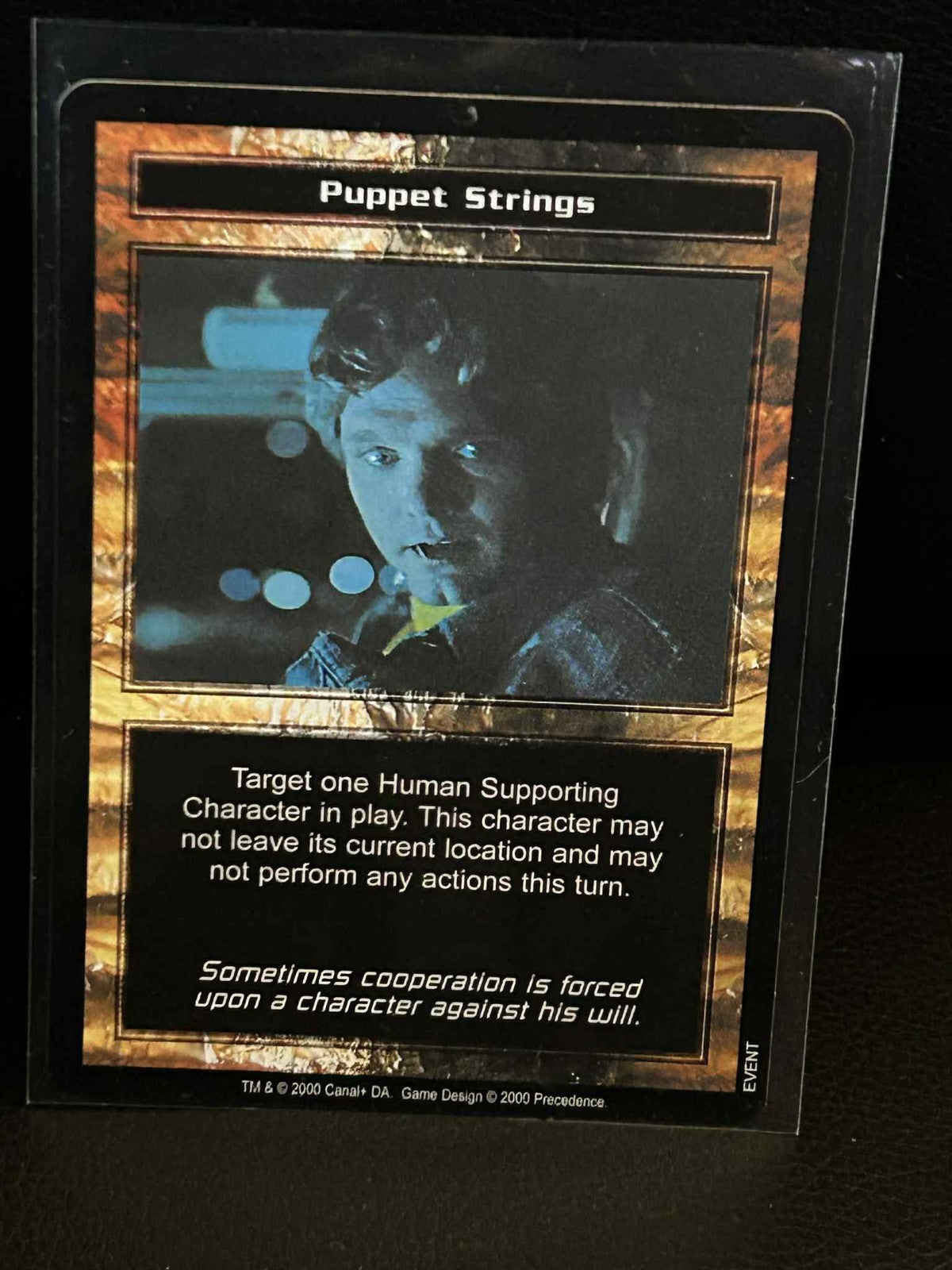 Puppet Strings Base Set Terminator Light Play Trading Card