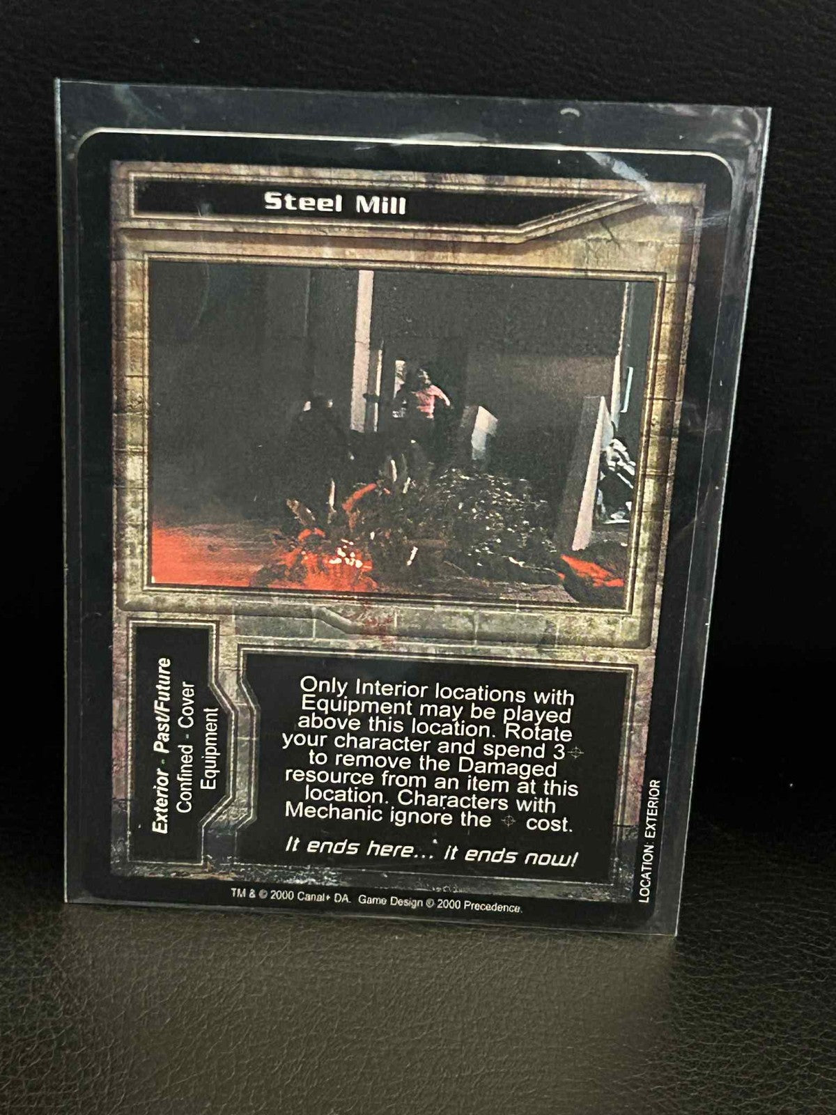Steel Mill Base Set Terminator Leicht bespielte Sammelkarte