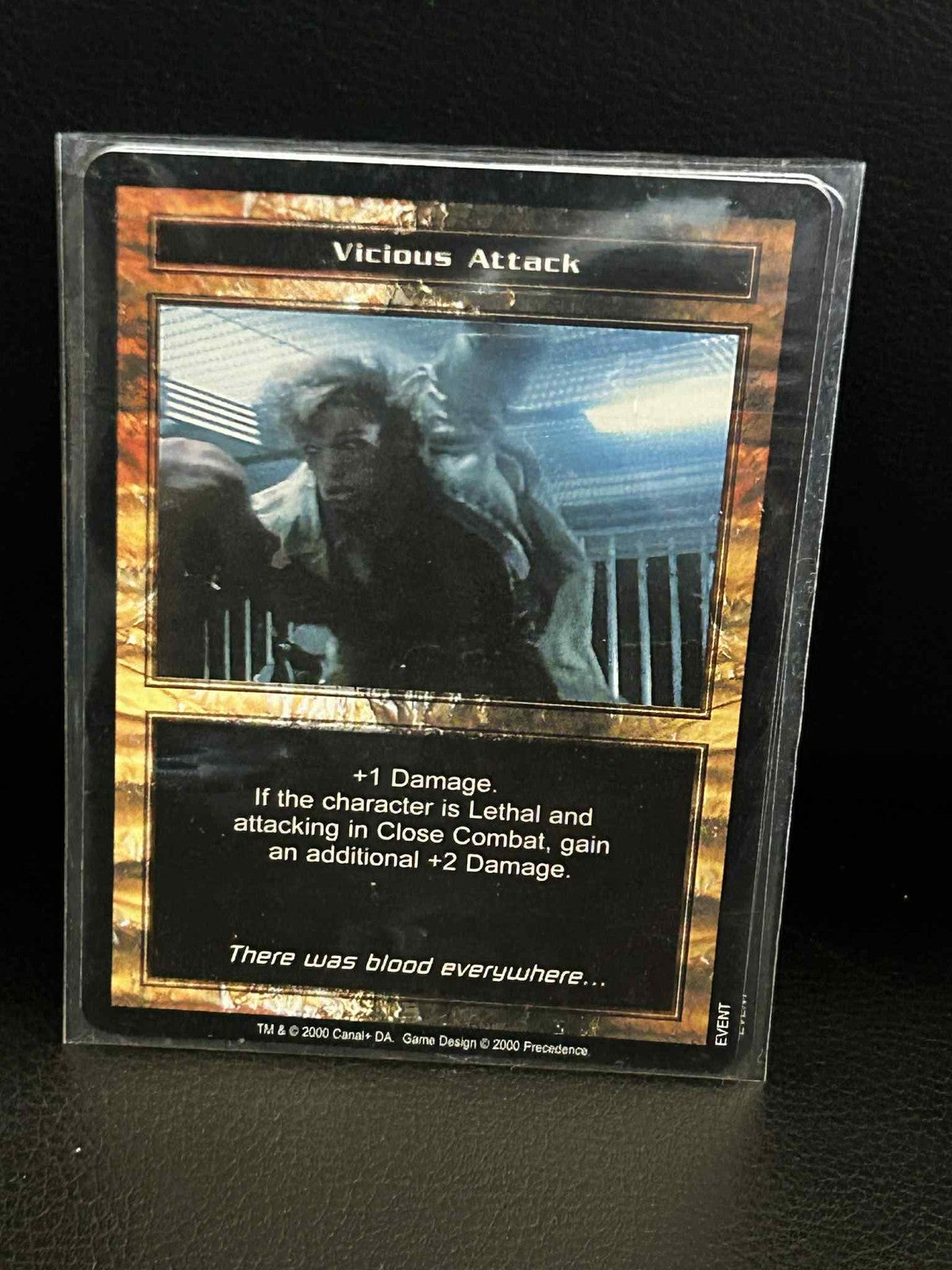 Vicious Attack Base Set Terminator Light Play Trading Card