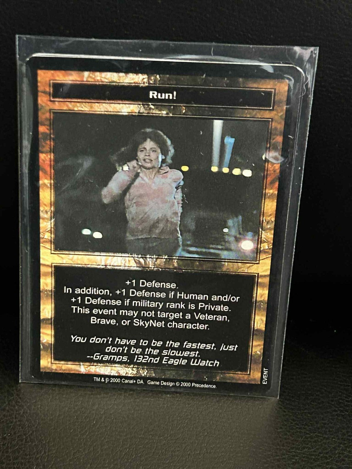 Run! Base Set Terminator Light Play Trading Card