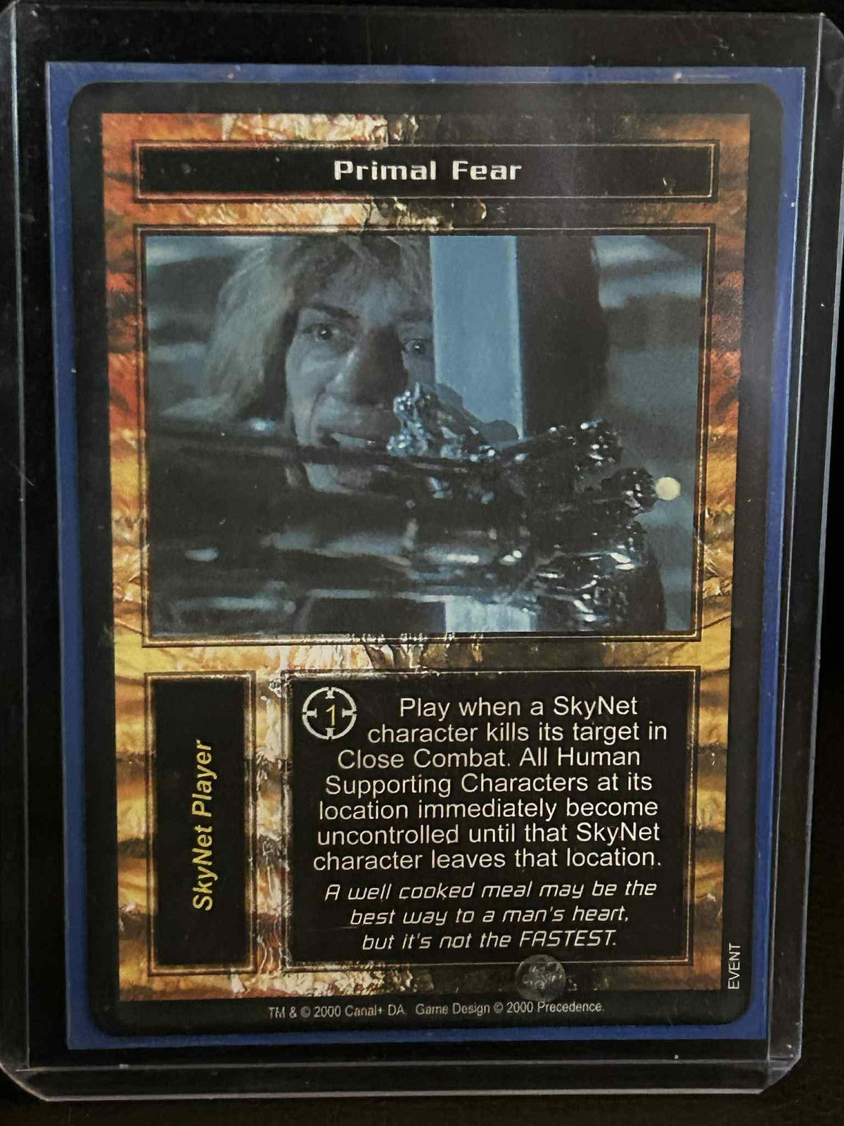 Primal Fear Base Set Terminator Light Play Trading Card