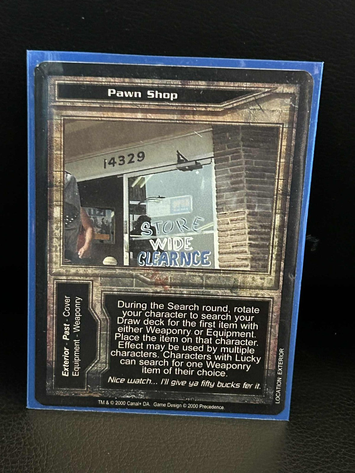 Pawn Shop Base Set Terminator Light Play Sammelkarte