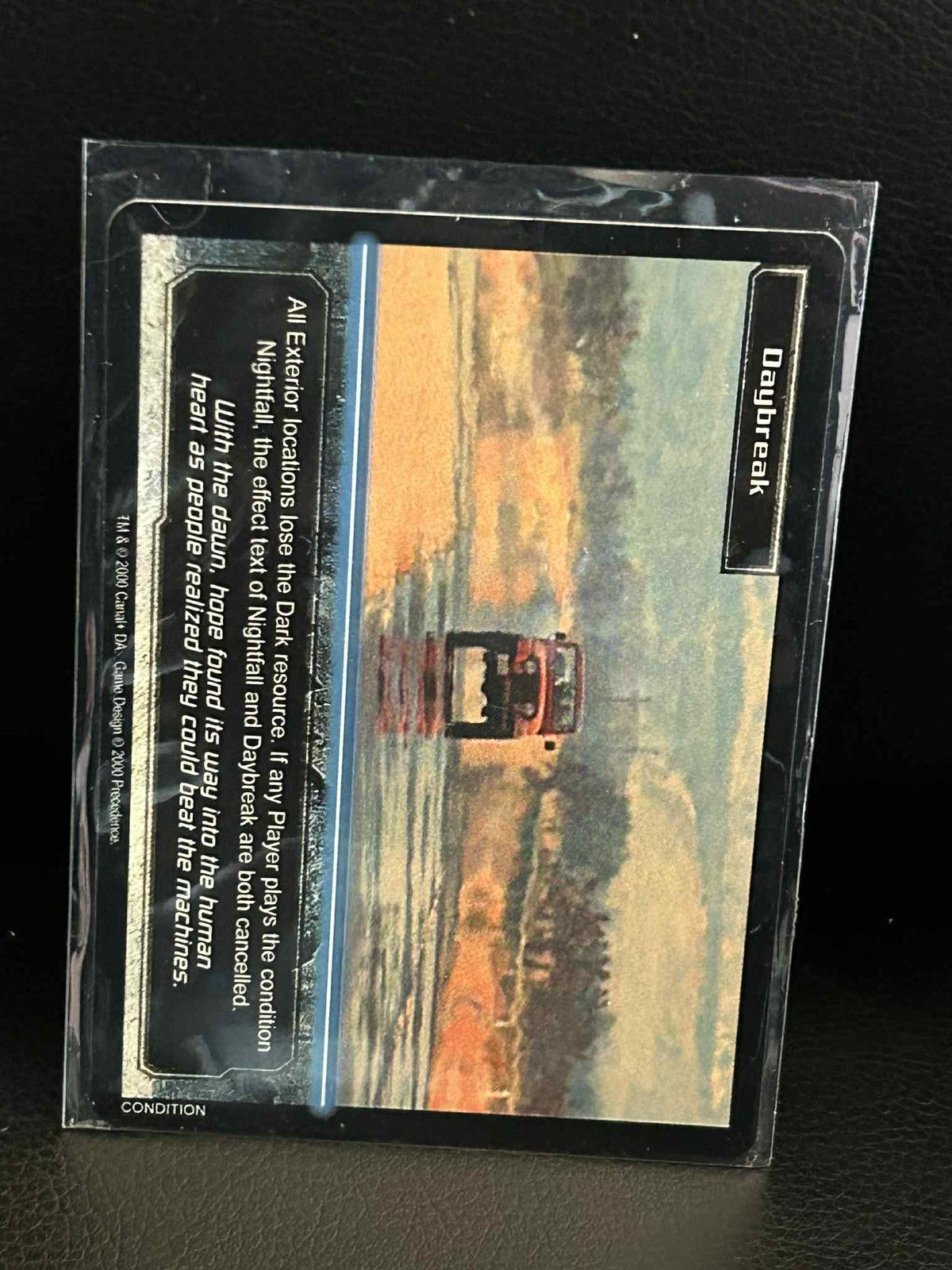 Daybreak Base Set Terminator Leicht bespielte Sammelkarte