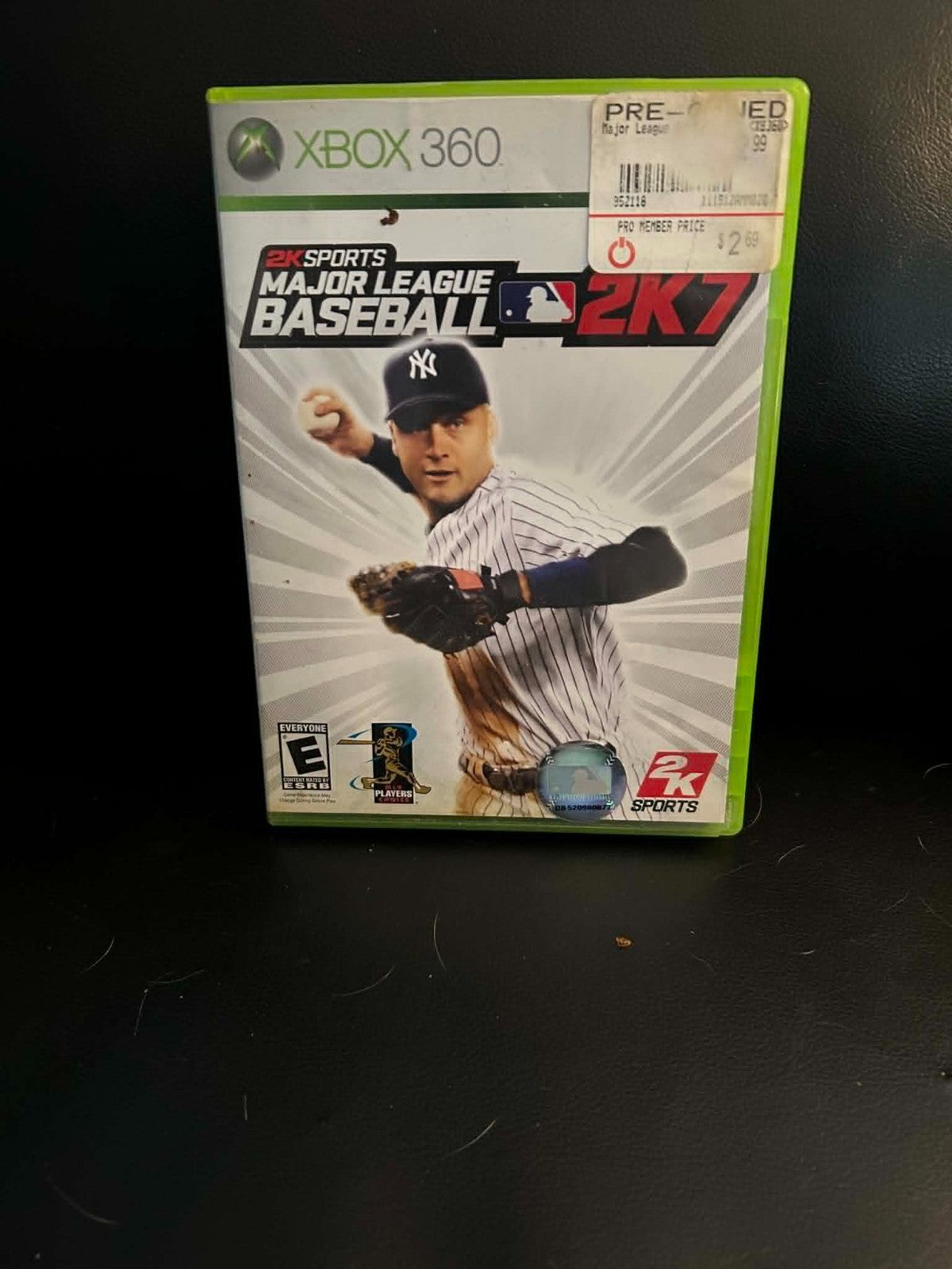 Major League Baseball 2K7 (Microsoft Xbox 360, 2007) Complete Video Game