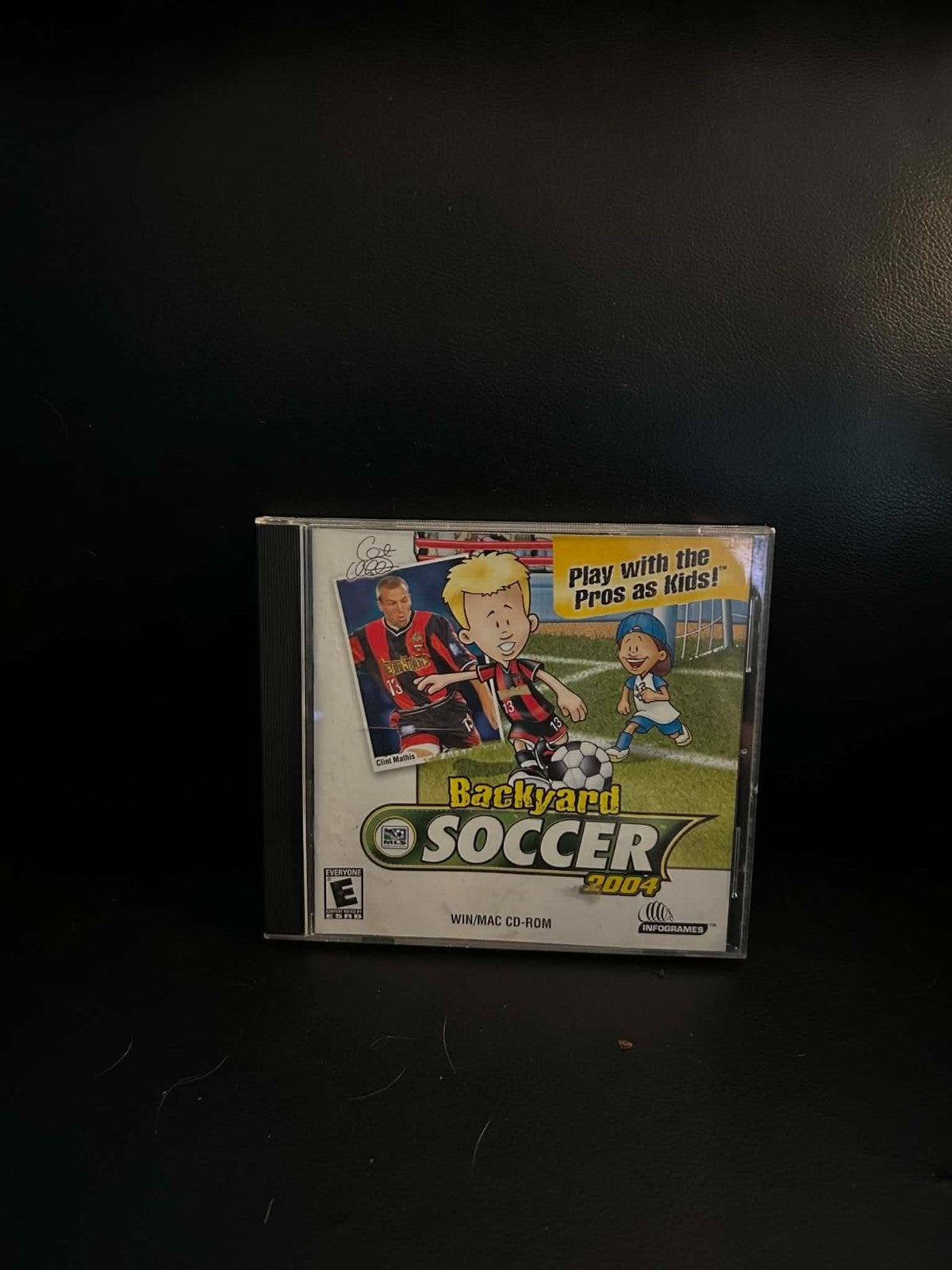 Backyard Soccer 2004 Infogam Clint Mathis PC Video Game No Box