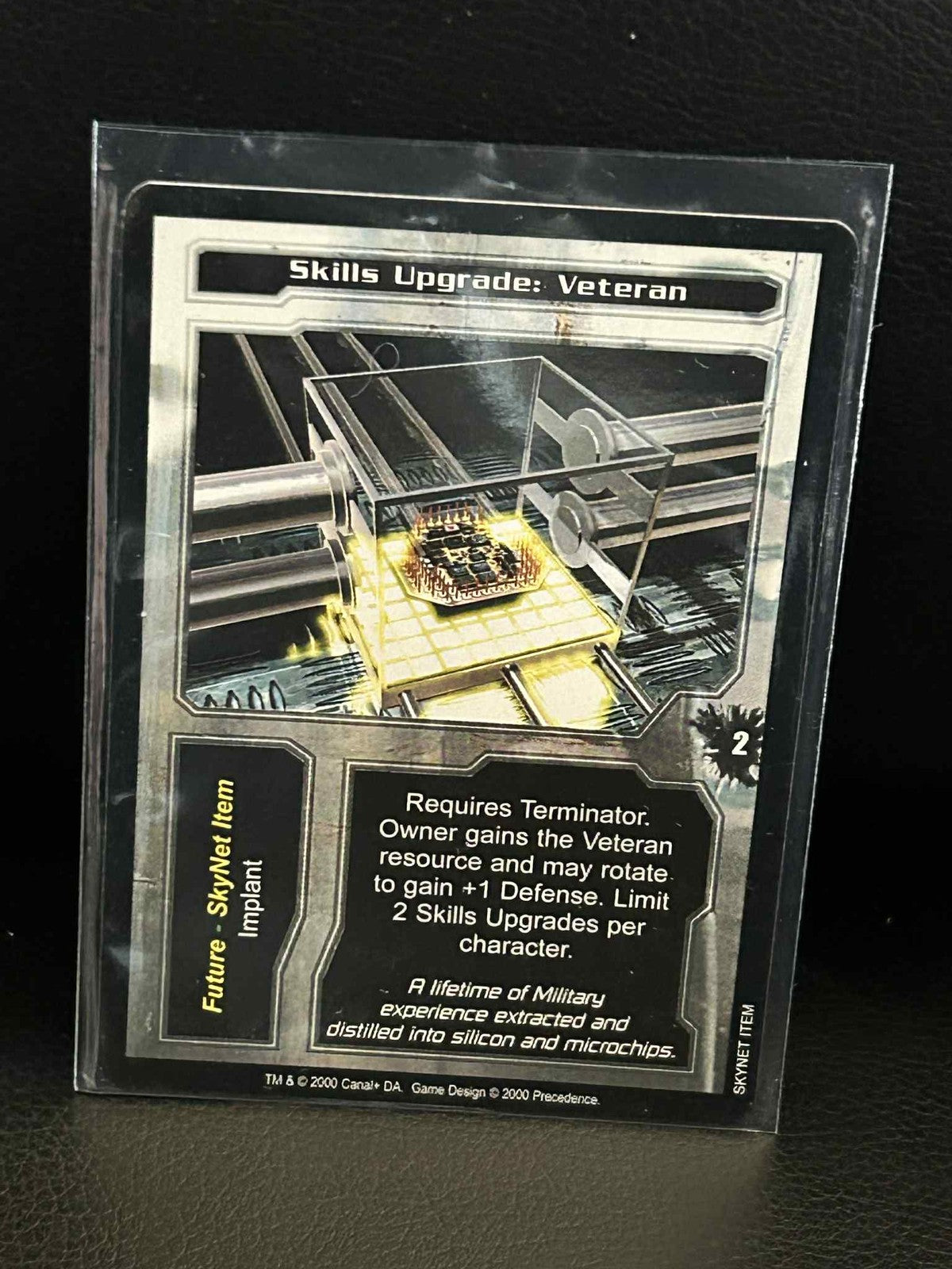 Skills-Upgrade: Veteranen-Basis-Set Terminator (leicht bespielt) Trading Card