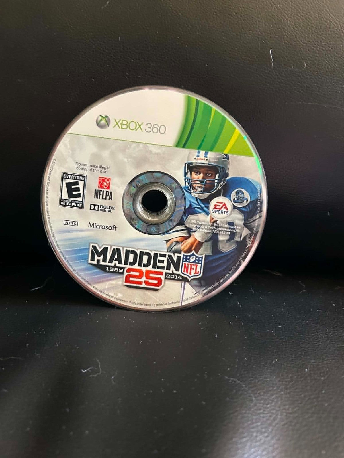 Madden NFL 25 Anniversary (Microsoft Xbox 360, 2013) Video Game Disc Only