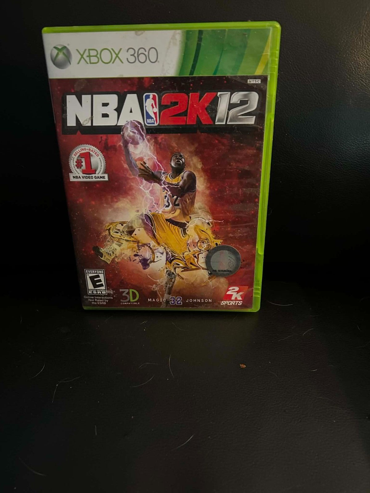 NBA 2K12 (Microsoft Xbox 360, 2011) Complete Video Game