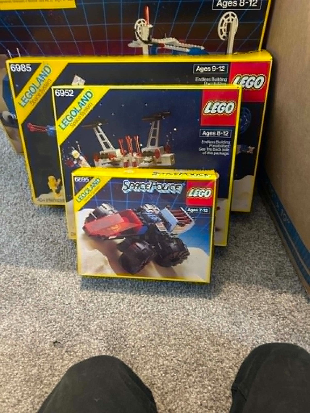 LEGO Space: Spy Trak 1 (6895) Complete Set w/ Box and Instructions