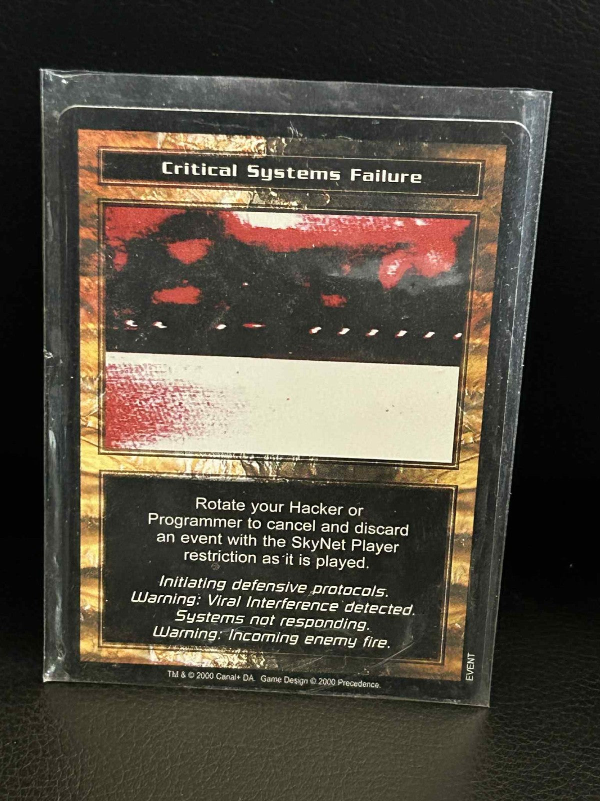 Critical Systems Failure Base Set Terminator Light Play Sammelkarte