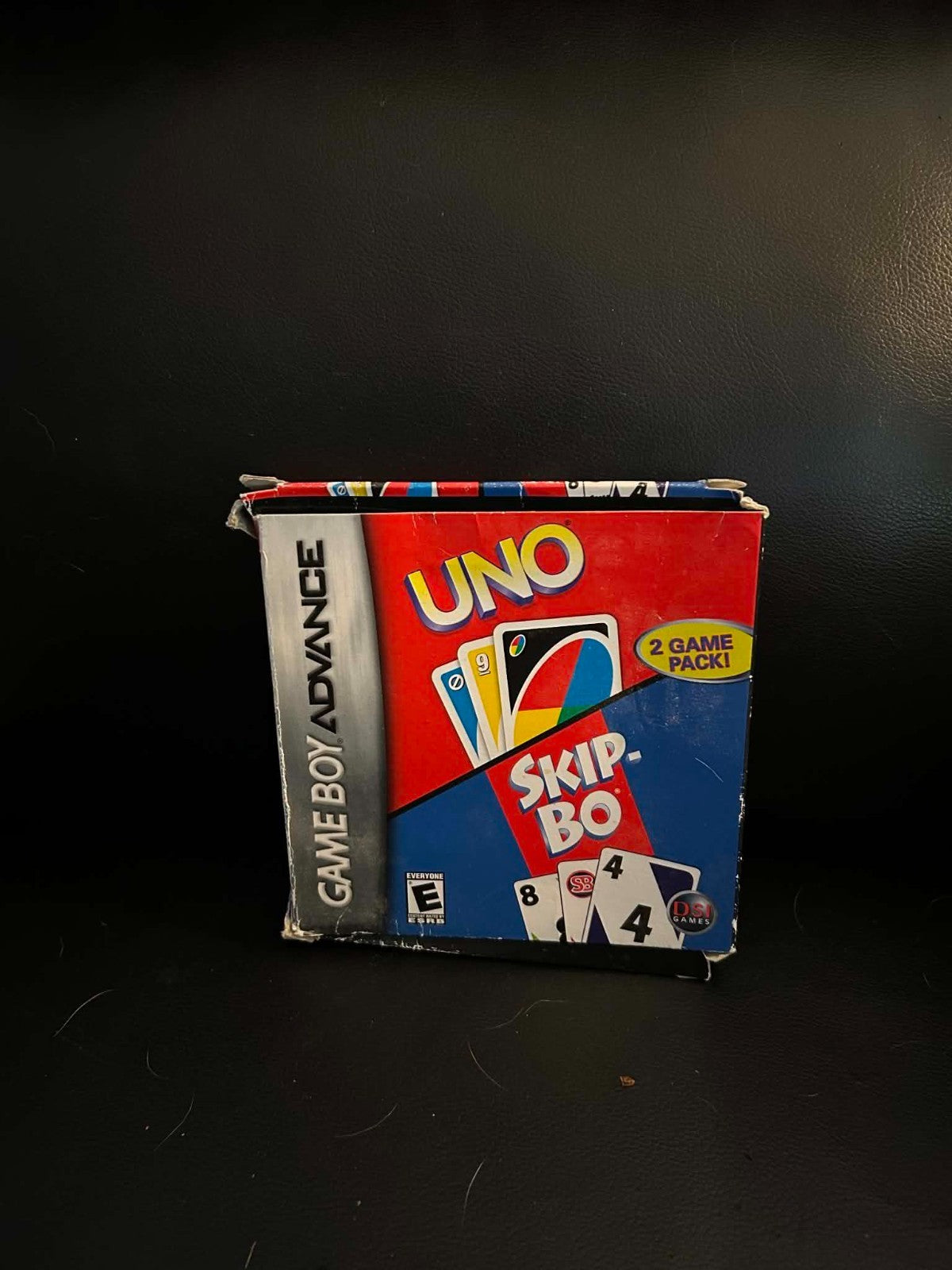 Uno/Skip-Bo (Nintendo Game Boy Advance, 2006) Complete Video Game