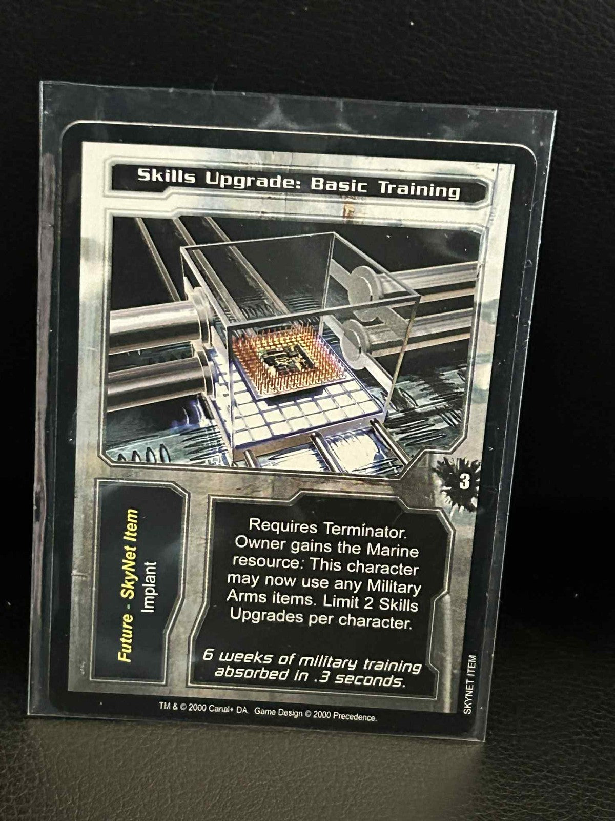Skills Upgrade: Basic Training Base Set Terminator Light Play Trading Card