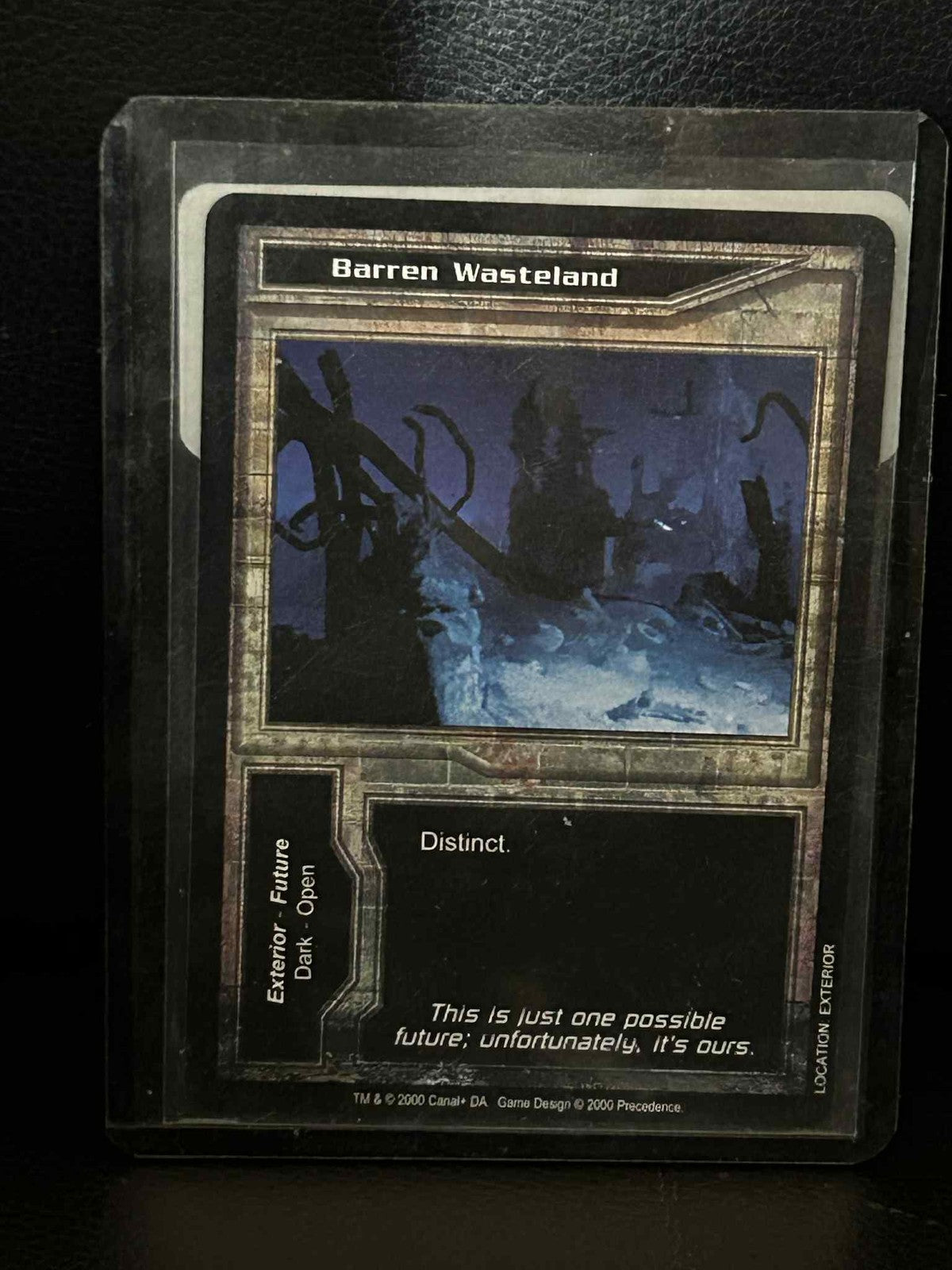 Barren Wasteland Base Set Terminator Light Play Sammelkarte