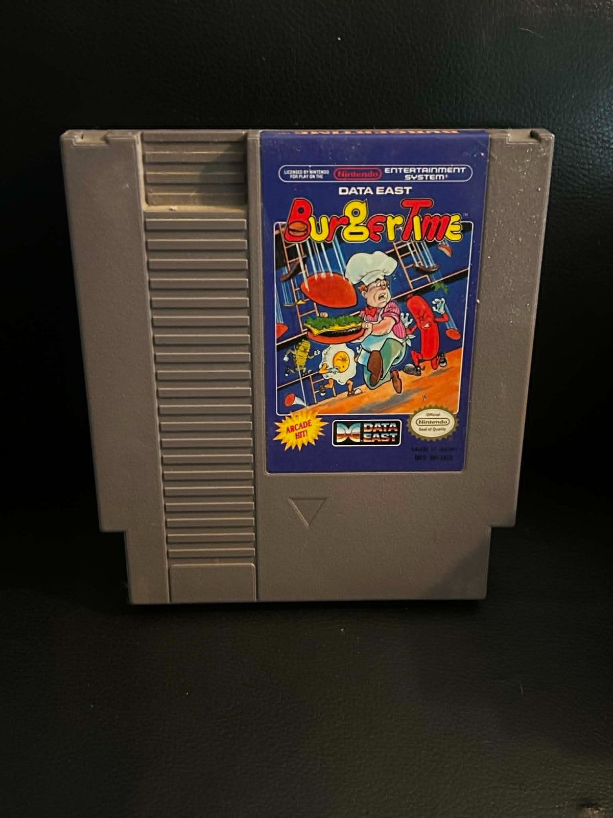 Burger Time Nintendo Entertainment System 1987 NES Video Game Cartridge Only
