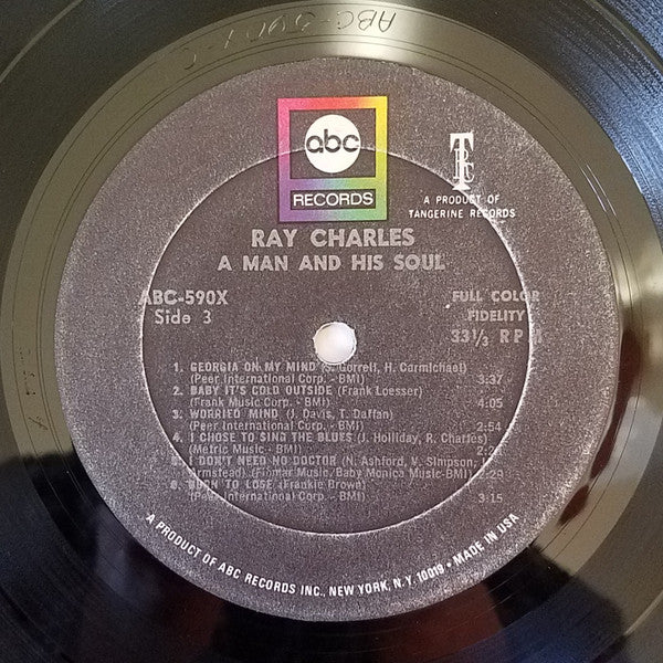 Ray Charles : A Man And His Soul (2xLP, Comp, Mono, Ltd, Gat)