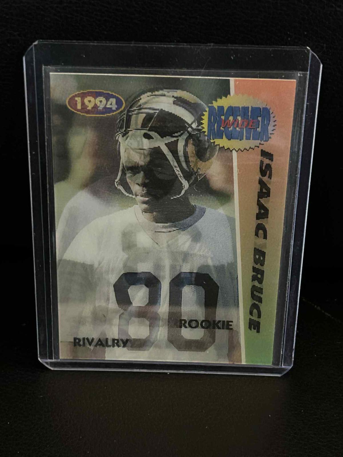 Isaac Bruce / Darnay Scott #RR8 | 1994 Sportflics Rookie Rivalry 1994 Sportflics