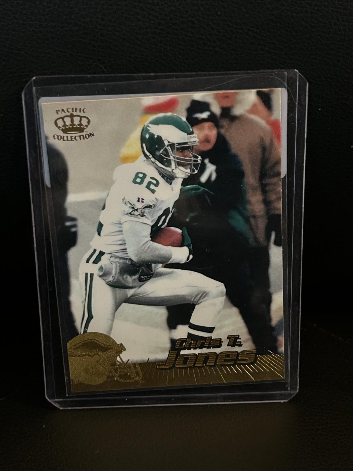 Chris T. Jones #339 | 1996 Pacific 1996 Pacific Football Lightly Played