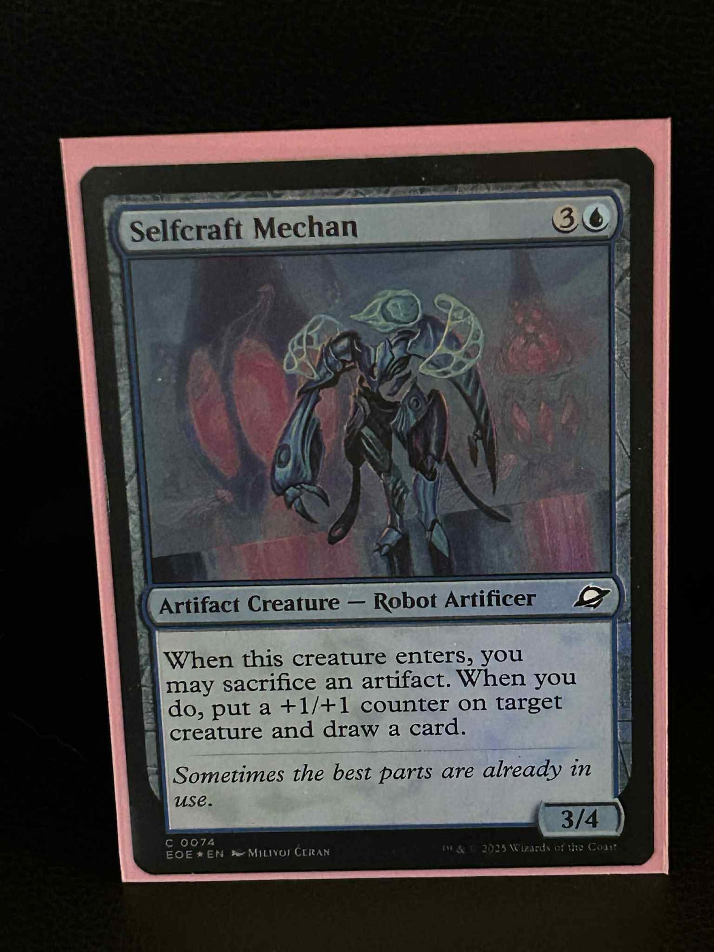 Selfcraft Mechan - Foil Edge of Eternities Magic: the Gathering Near Mint, Engli
