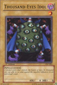 Thousand-Eyes Idol PSV-083 Pharaoh's Servant Common / Short Print YuGiOh Unlimited Lightly Played English Trading Card