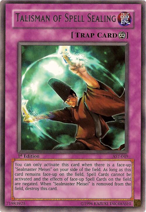 Talisman of Spell Sealing