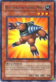 Neo-Spacian Grand Mole STON-EN005 Strike of Neos Rare YuGiOh 1st Edition Lightly Played English Trading Card