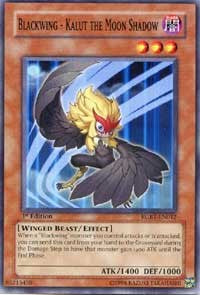 Blackwing - Kalut the Moon Shadow RGBT-EN012 Raging Battle Common / Short Print YuGiOh Unlimited Near Mint English Trading Card