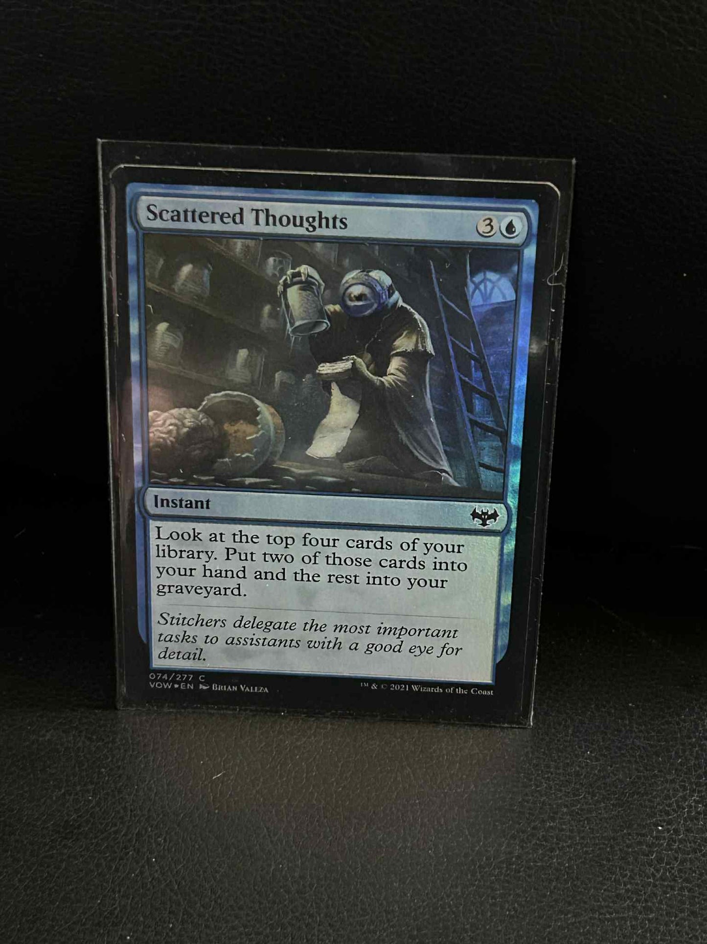 Scattered Thoughts - Foil Innistrad: Crimson Vow Magic: the Gathering Lightly Pl