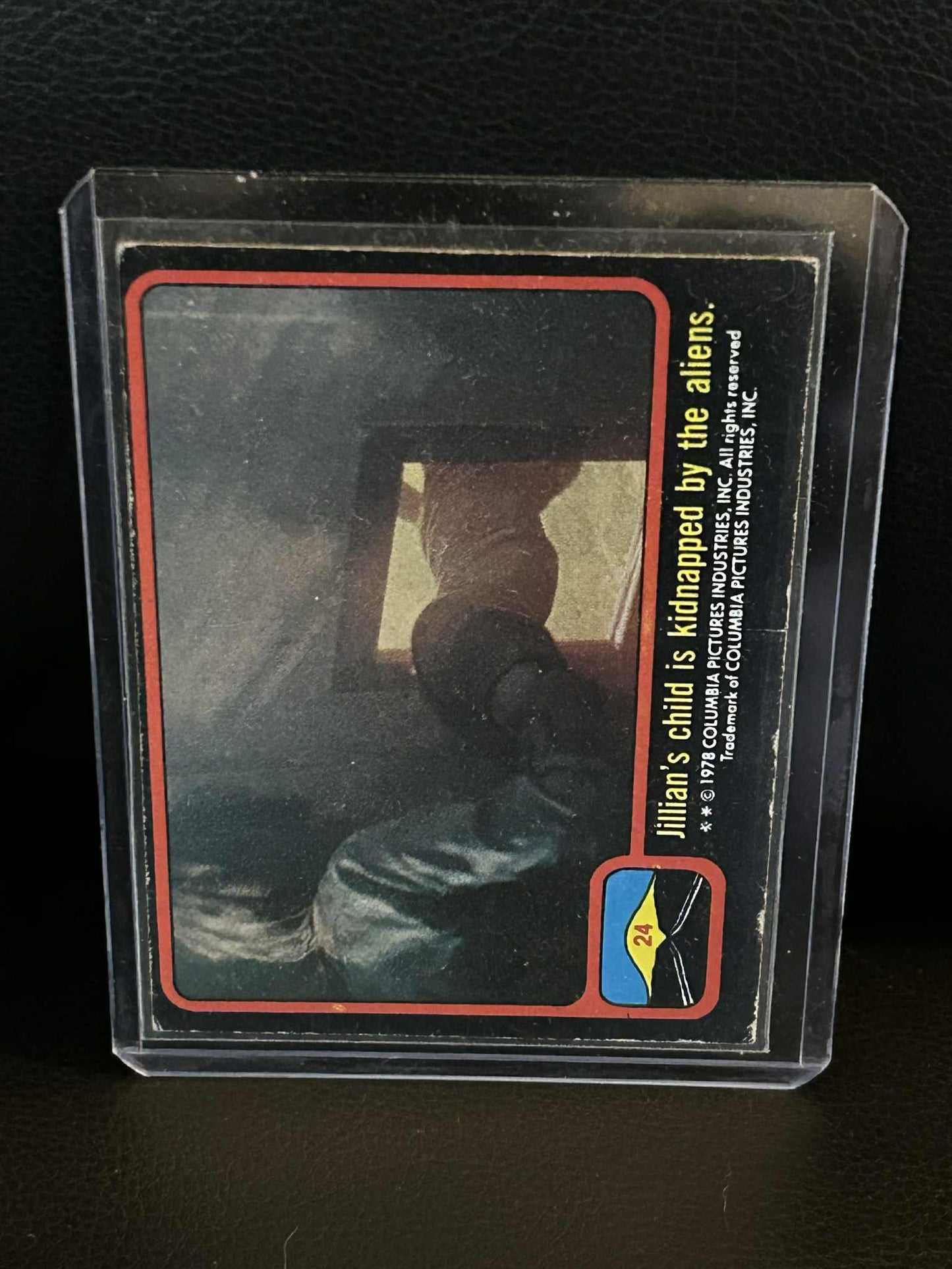 Jilian's Child is Kidnapped by the Aliens. #24 1978 Topps Close Encounters of th