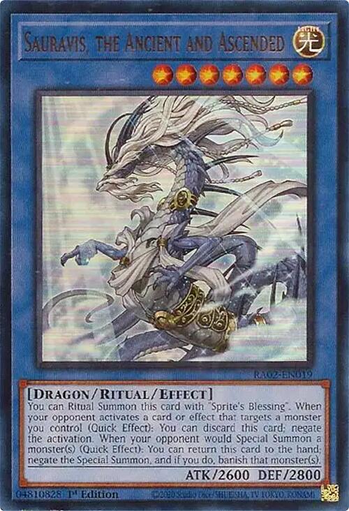 Sauravis, the Ancient and Ascended (UR)