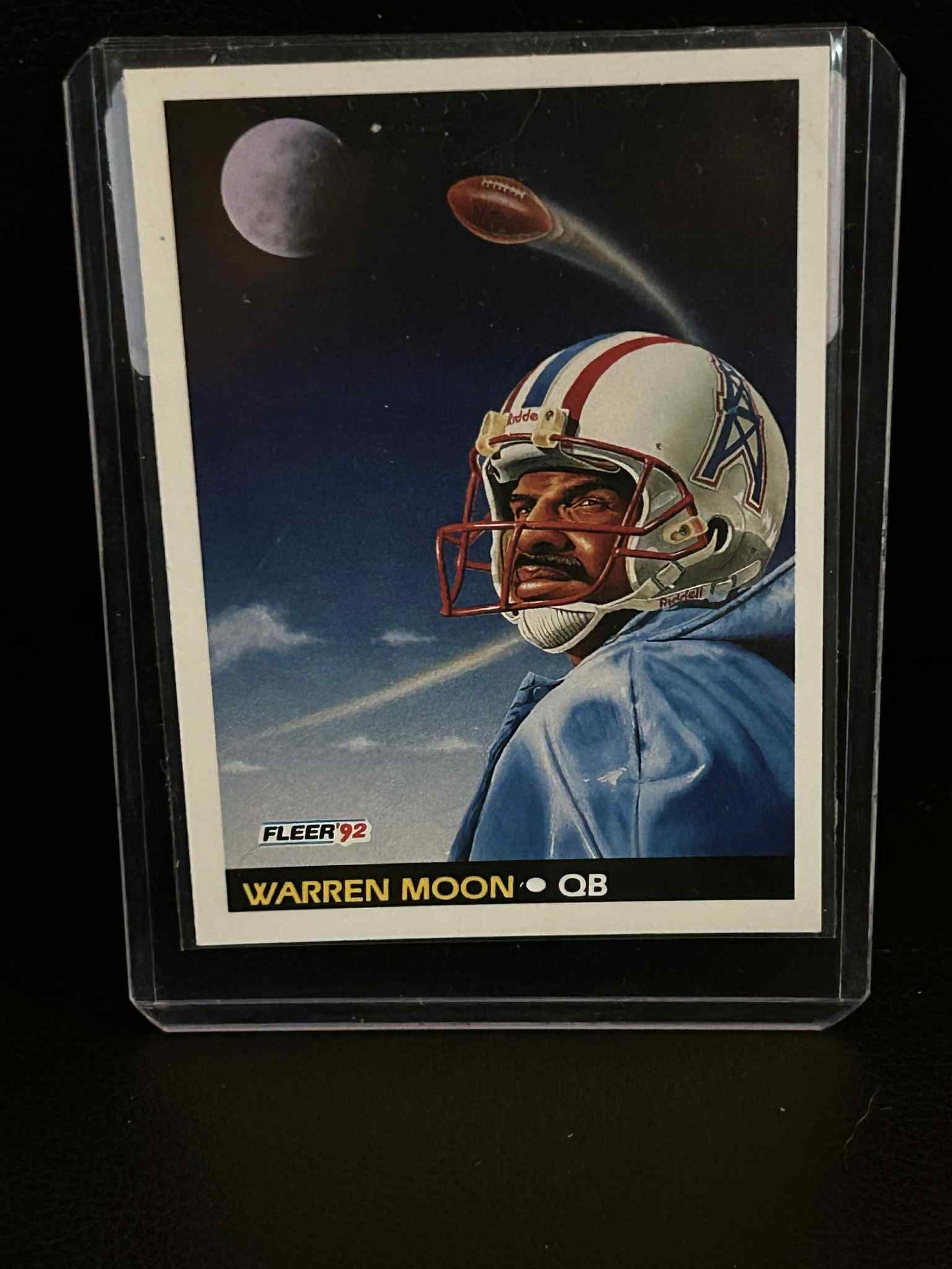 Warren Moon #474 | 1992 Fleer Football