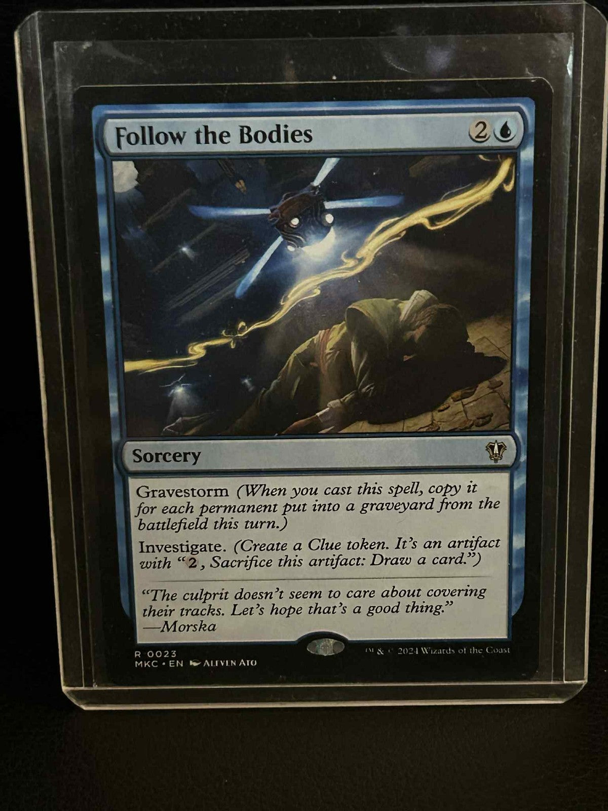 Follow the Bodies Commander: Murders at Karlov Manor Magic: the Gathering Lightl