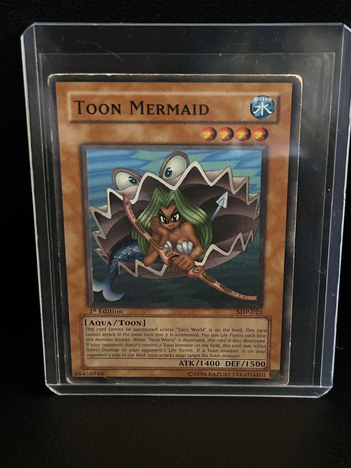 Toon Mermaid - SDP-023 - Common - 1st Edition Starter Deck: Pegasus Yu-Gi-Oh!