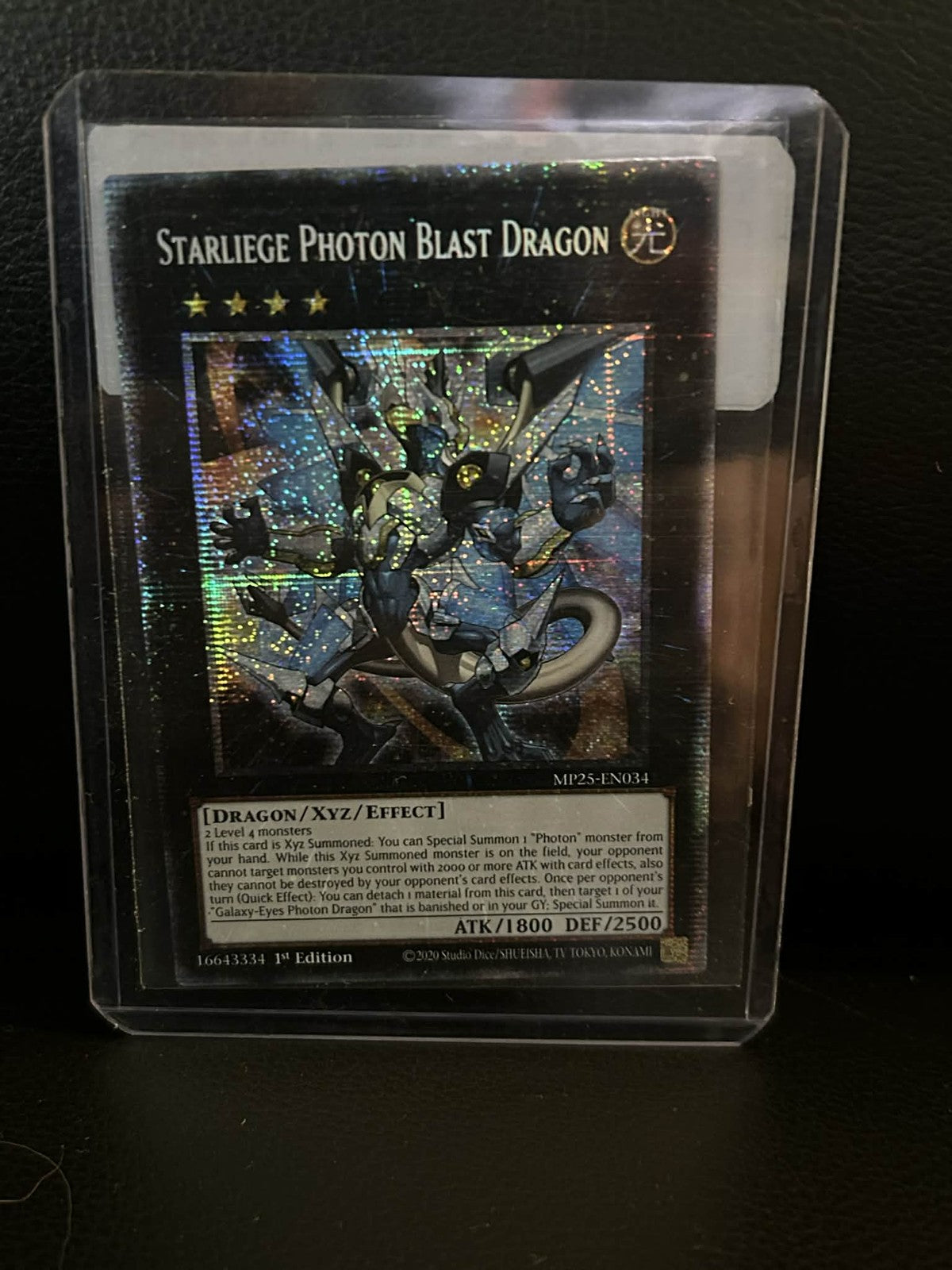 Starliege Photon Blast Dragon - MP25-EN034 - Starlight Rare - 1st Edition 2025 M