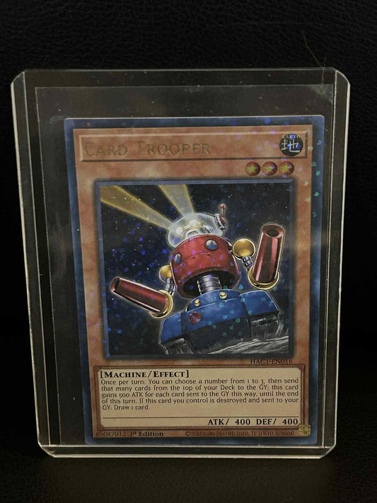 Card Trooper - HAC1-EN016 - Ultra Rare - 1st Edition (Duel Terminal) Hidden Arse