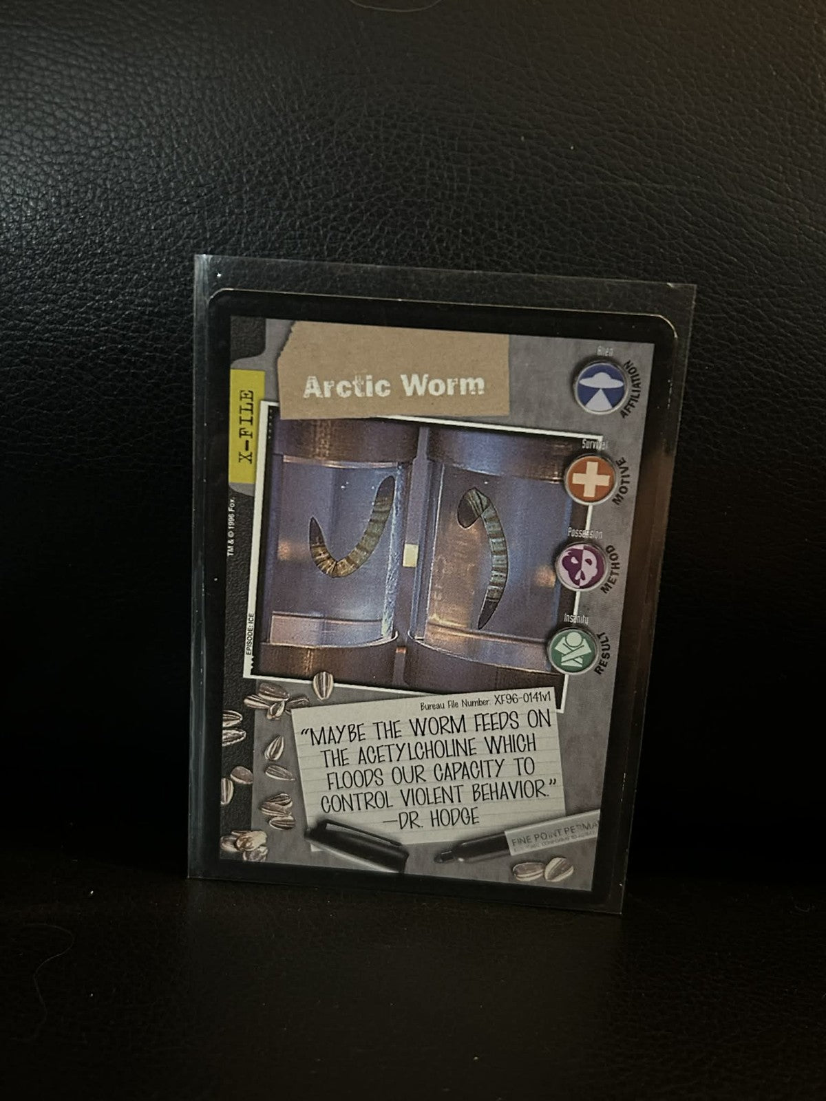 Arctic Worm Premier Edition X-Files Leicht bespielt
