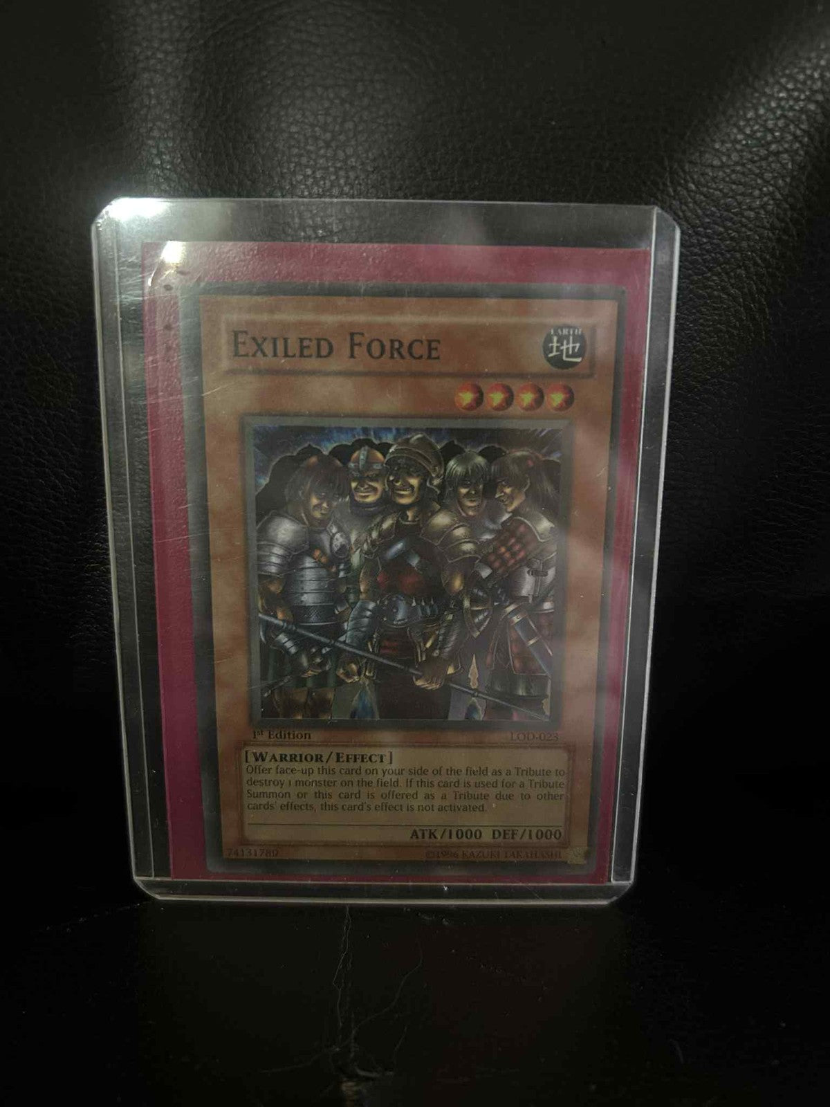 Exiled Force - LOD-023 - Super Rare - 1st Edition Legacy of Darkness Yu-Gi-Oh!