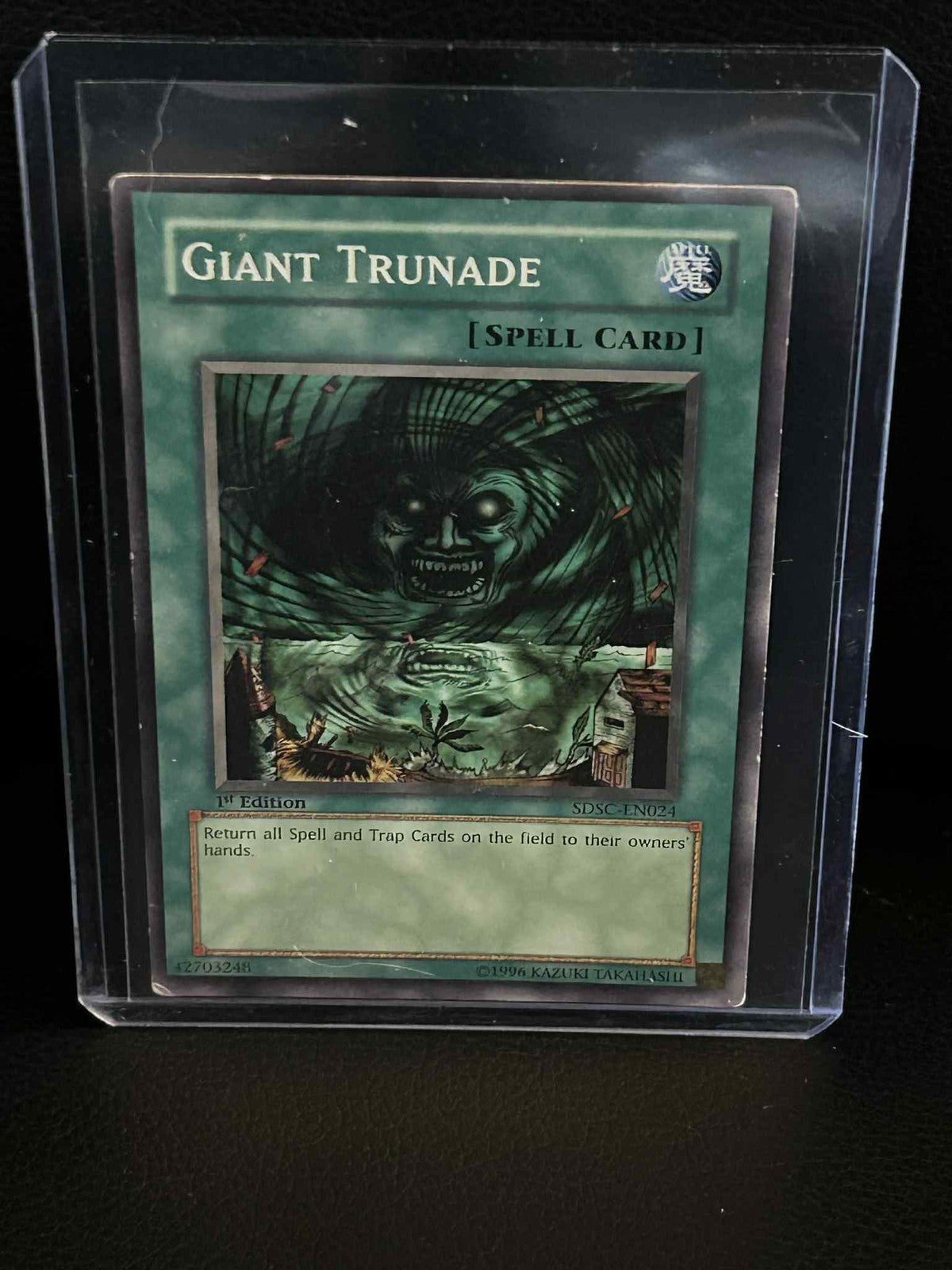 Giant Trunade - SDSC-EN024 - Common - 1st Edition Spellcaster's Command Yu-Gi-Oh