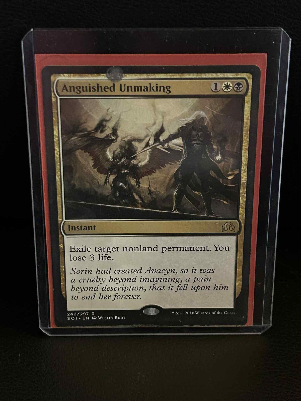 Anguished Unmaking Shadows Over Innistrad Magic: The Gathering