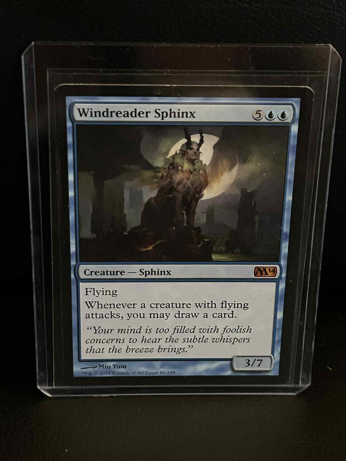 Windreader Sphinx Magic 2014 Magic: the Gathering Lightly Played, English