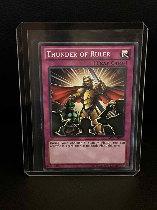 Thunder of Ruler - AP01-EN023 - Common - Unlimited Edition Astral Pack: Booster