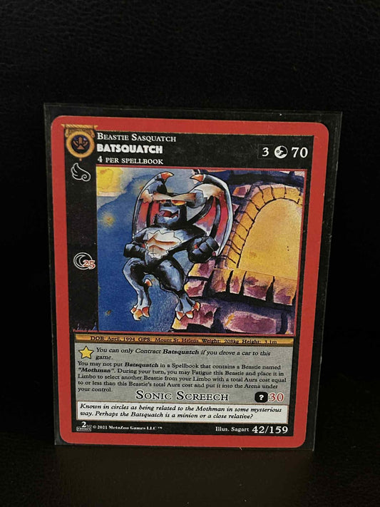 Batsquatch 42/159 - Second Edition Cryptid Nation: Second Edition MetaZoo Lightl