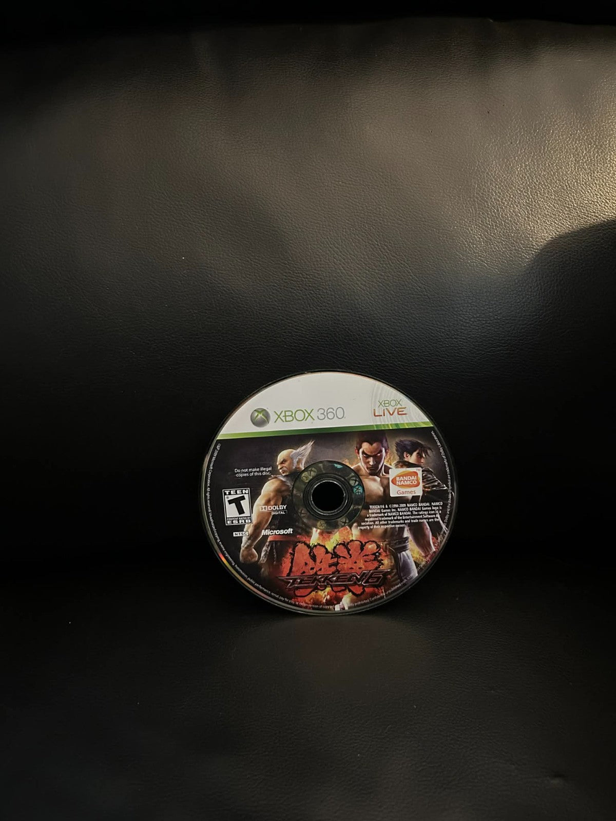Tekken 6 (Microsoft Xbox 360, 2009) Nur Disc Videospiel