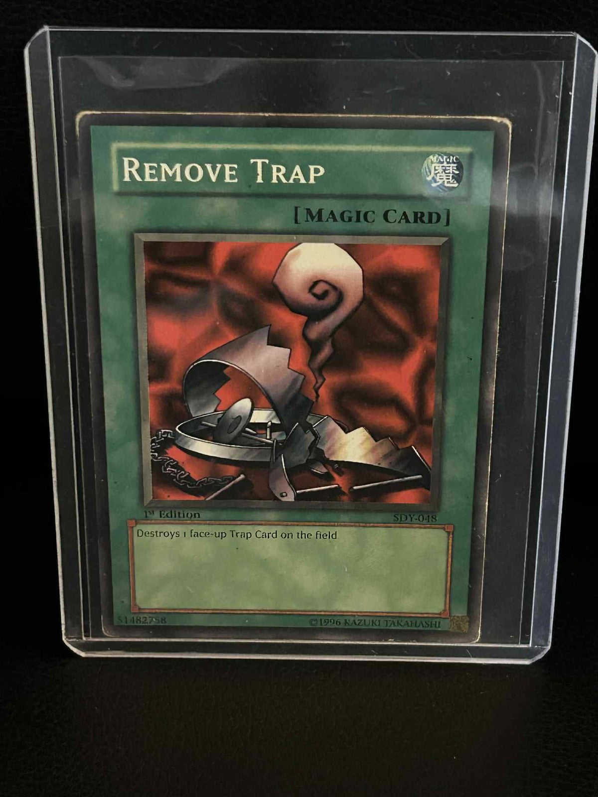 Remove Trap - SDY-048 - Common - 1st Edition Starter Deck: Yugi Yu-Gi-Oh! Modera