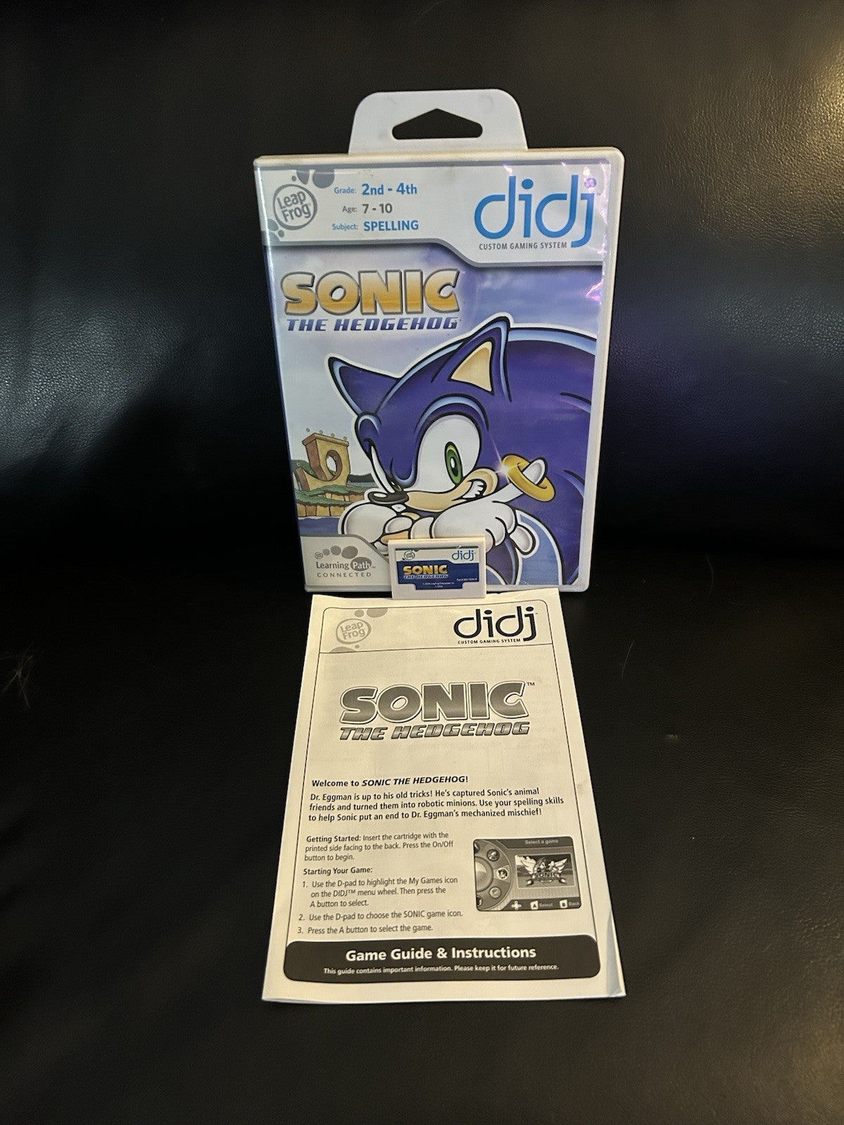 LeapFrog Didj Sonic The Hedgehog Lernvideospiel