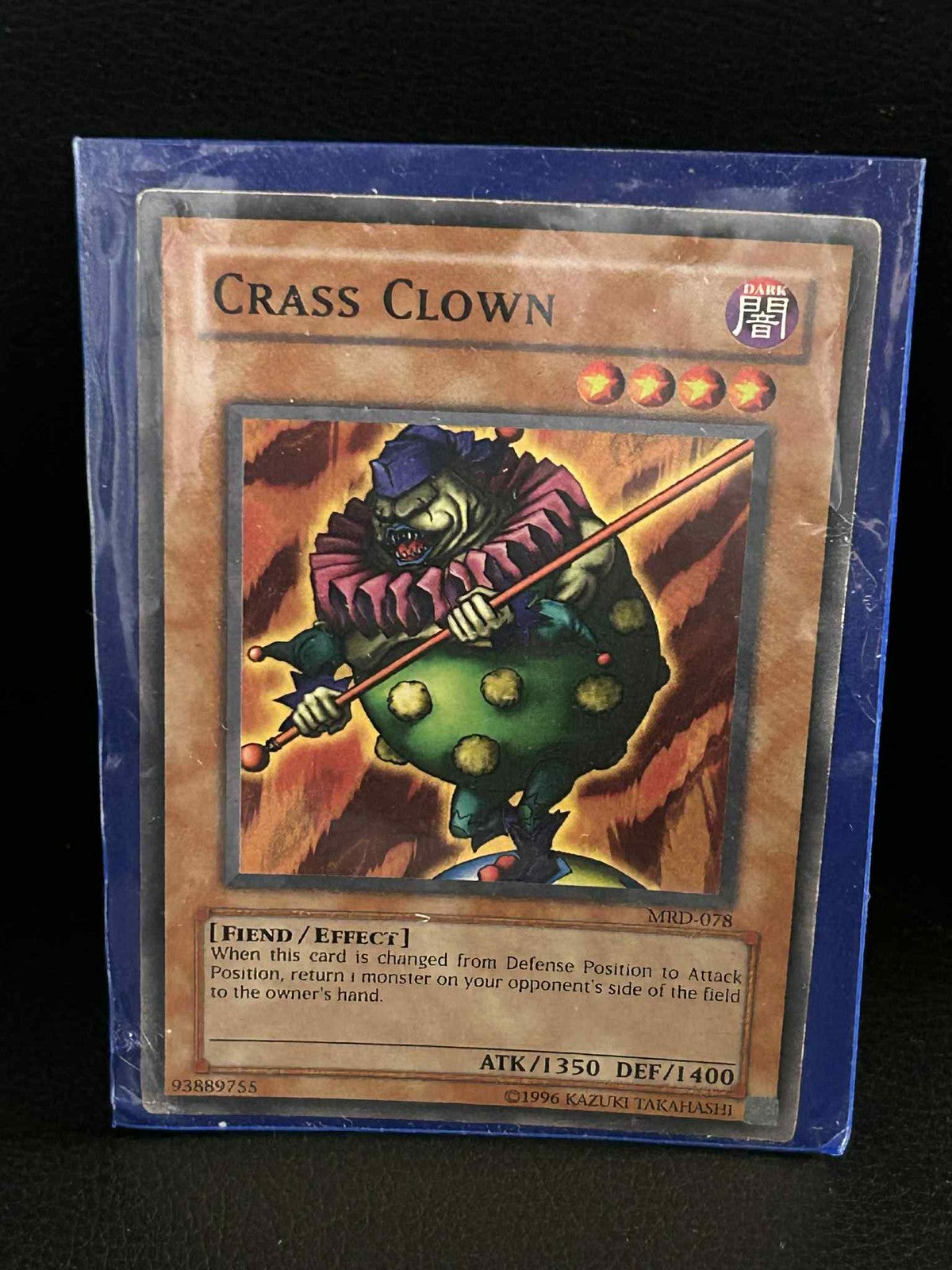 Crass Clown - MRD-078 - Common - Unlimited Edition Metal Raiders Yu-Gi-Oh! Moder