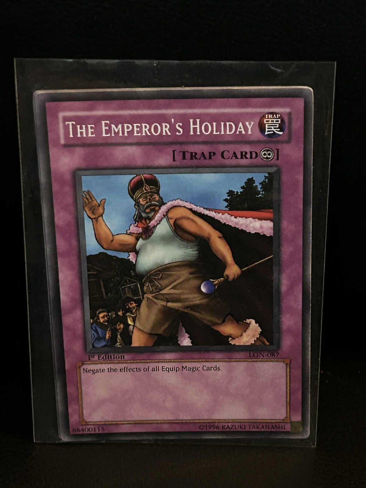 The Emperor's Holiday - LON-087 - Common - 1st Edition Labyrinth of Nightmare Yu