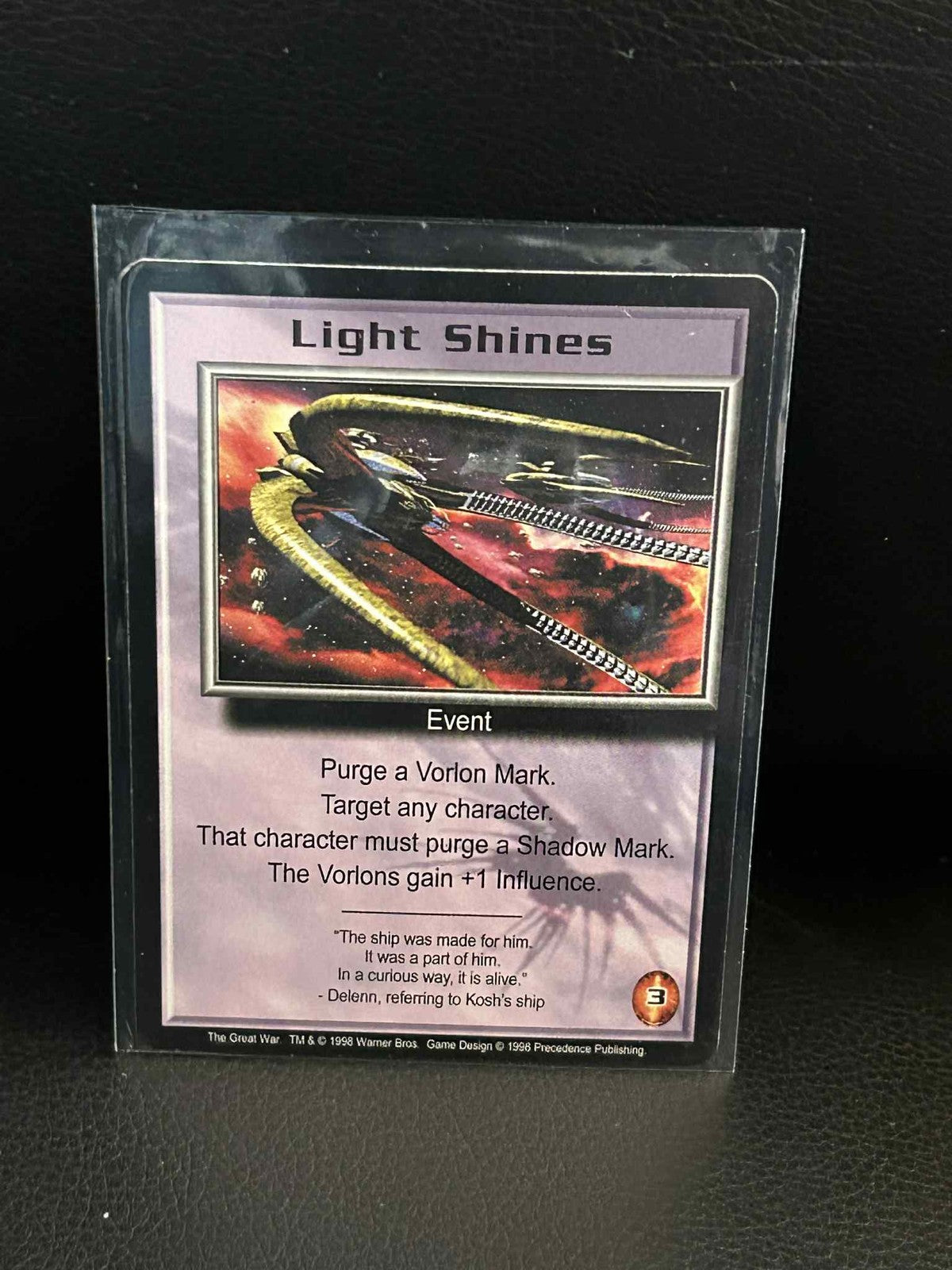 Light Shines The Great War Babylon 5 Light Play